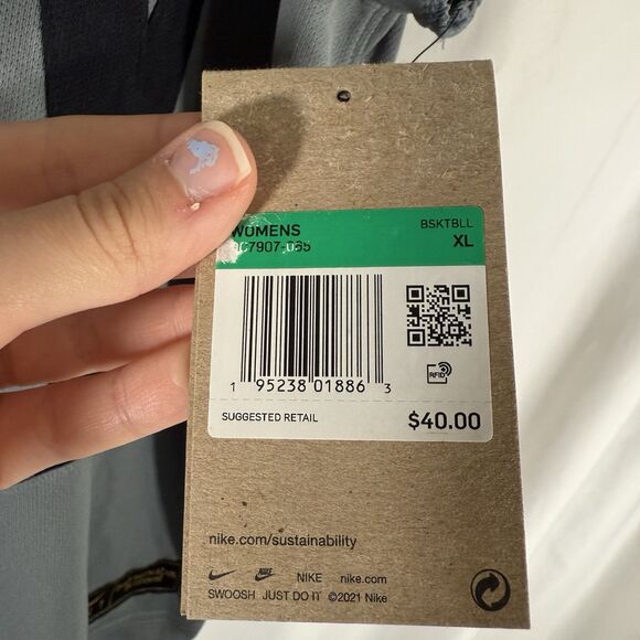 New Nike Fly Tank Top Women's XL Grey Lady Legend Sleeveless Breathable - Picture 5 of 10